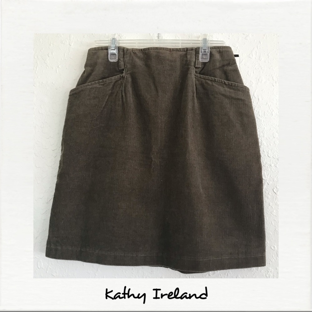 Vintage Corduroy Skirt